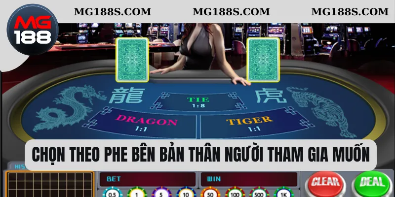 Chọn theo phe bên bản thân người tham gia muốn 