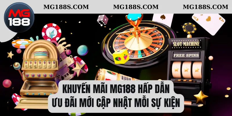 Trang chủ 25 Khuyến mãi Mg188 hấp dẫn, ưu đãi mới cập nhật mỗi sự kiện