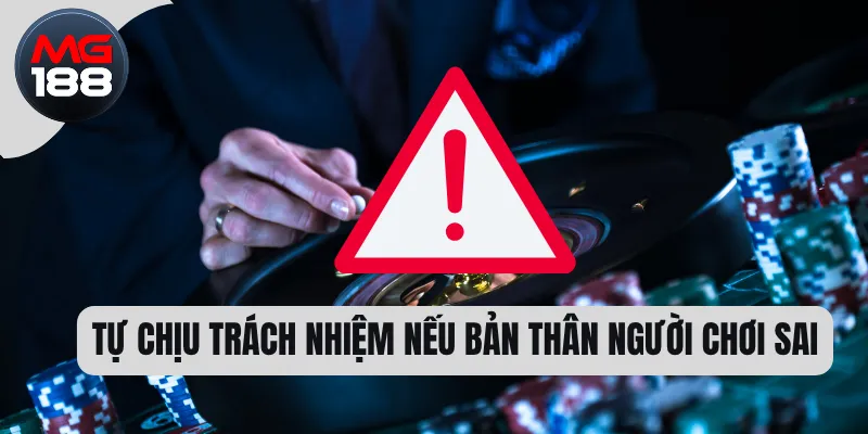 Miễn Trừ Trách Nhiệm 2 Tự chịu trách nhiệm nếu bản thân người chơi sai